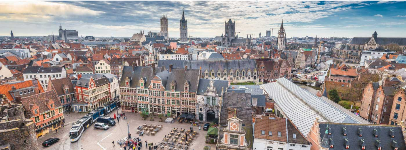 Ghent cityscape